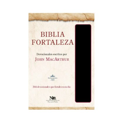 Biblia Fortaleza -con devocionales- John Macarthur