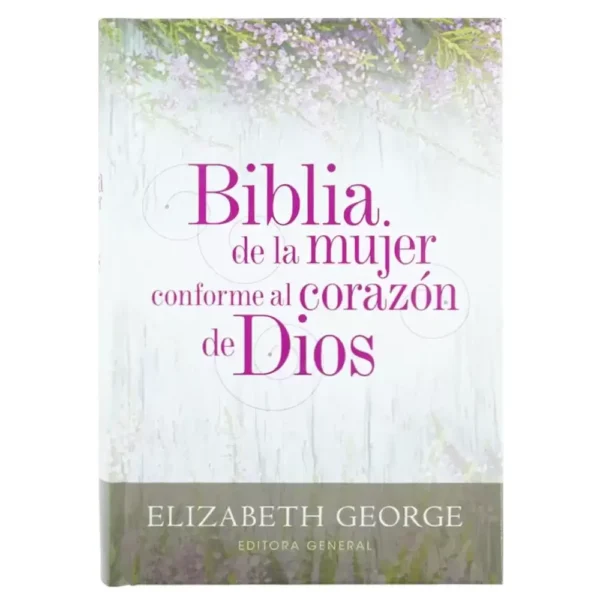 Portada del libro Biblia RV 1960 de la mujer conforme al corazón de Dios tapa dura