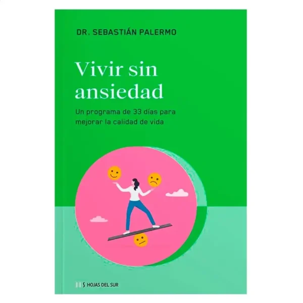 Portada del libro Vivir sin ansiedad