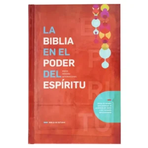 Portada del libro Biblia NVI estudio poder del Espíritu tapa dura
