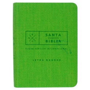 Portada del libro Biblia NVI letra grande mini one tone verde