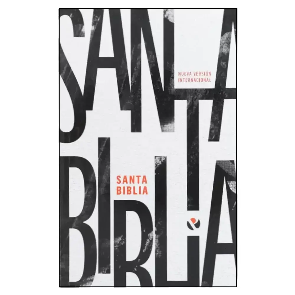 Portada del libro Biblia NVI ultra fina tapa rústica blanca