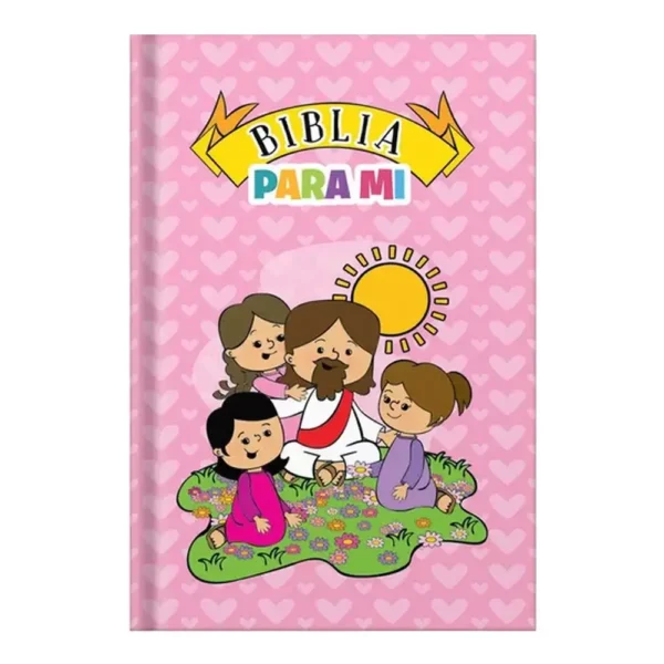 Portada del libro Biblia para mi tapa dura rosa