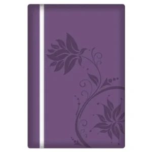 Portada del libro Biblia RVR 1960 de la mujer conforme al corazon de Dios morado