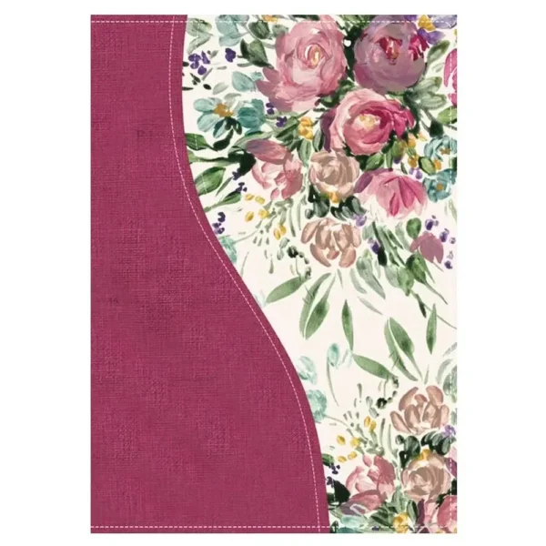Portada del libro Biblia RVR 1960 una joven conforme al corazon de Dios floral