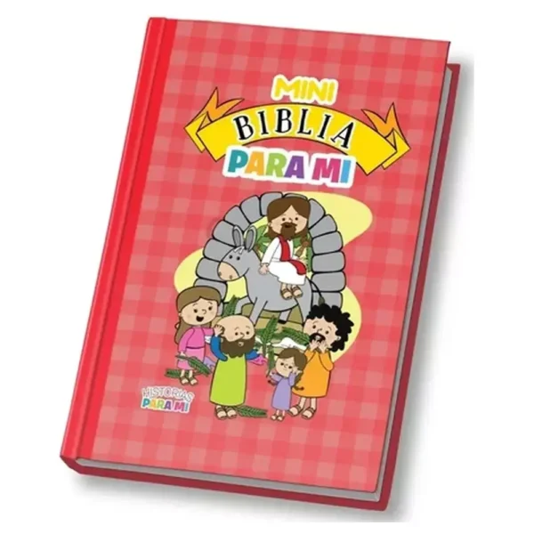 Portada del libro Mini Biblia para mí roja