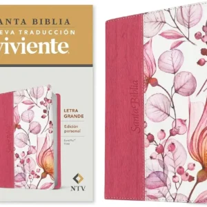 Biblia NTV edición personal - letra grande - sentipiel rosa