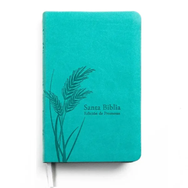 Biblia de promesas RVR 1960 - Imitación piel menta