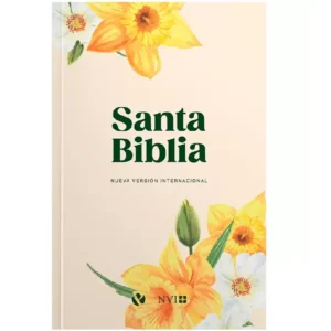 Biblia NVI  Ultrafina tapa dura - flores