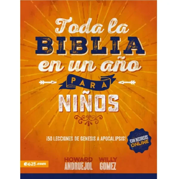 Toda la biblia en un año para niños