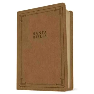Biblia NTV letra grande con referencias - marrón claro