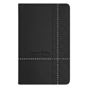 Biblia de promesas VRV 1960 letra grande - piel negro