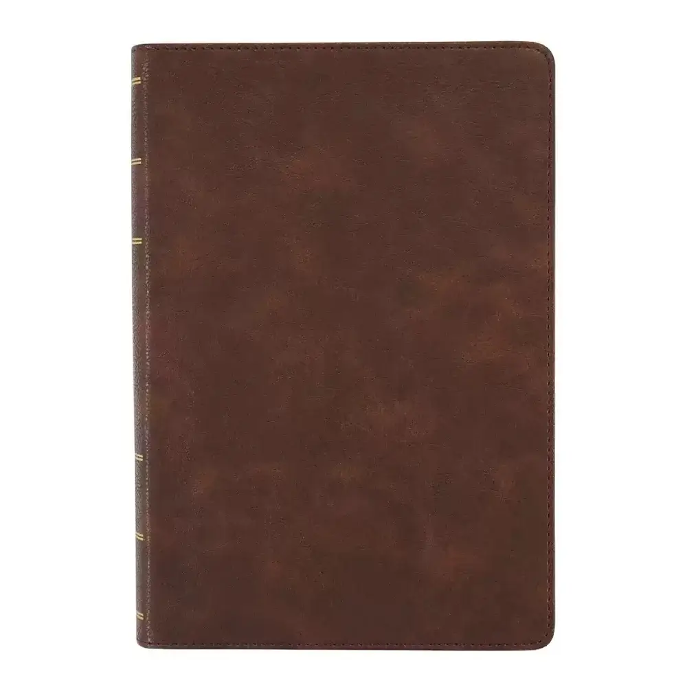 Biblia Thompson edición referencias RVR - simil piel marrón - Imagen 2