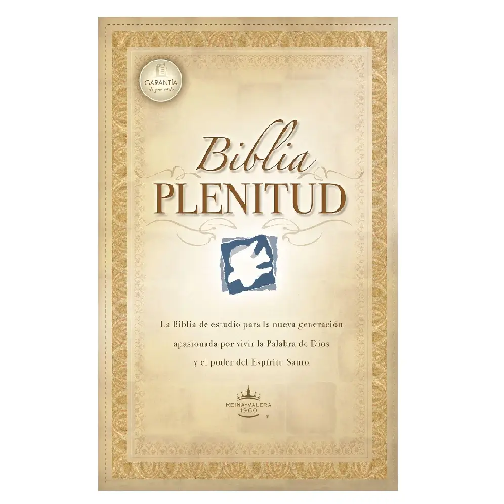 Biblia Plenitud VRV 1960 - Simil piel negro