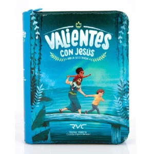 Biblia ilustrada "Valientes con Jesús" RVR - con cierre