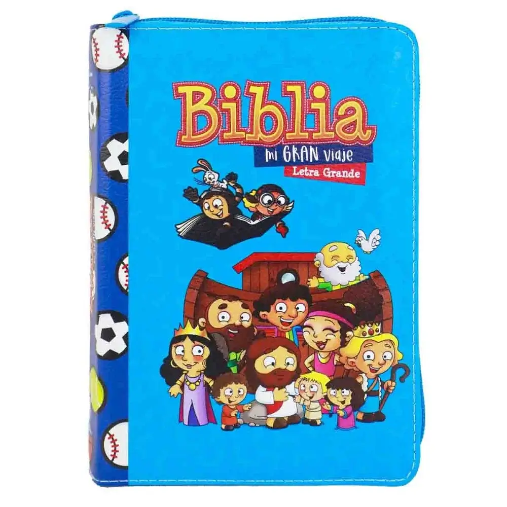 Biblia "Mi gran viaje" RV 1960 letra grande - cierre