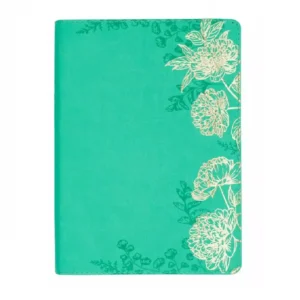 Biblia de una joven conforme al corazón de Dios RV1960 - símil piel verde